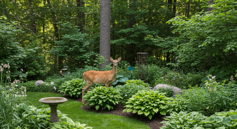 A deer standing in jungle