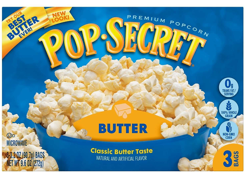 Microwave Popcorn with Butter